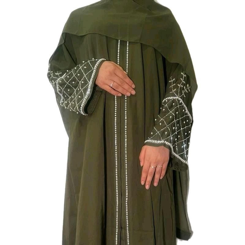 Haya Abaya - Black - Navy - Olive - Royal Blue