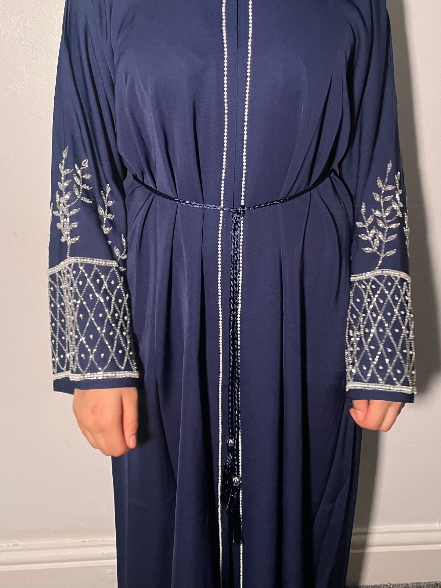 Royal blue Haya abaya