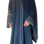 Haya Abaya - Black - Navy- Olive - Royal Blue