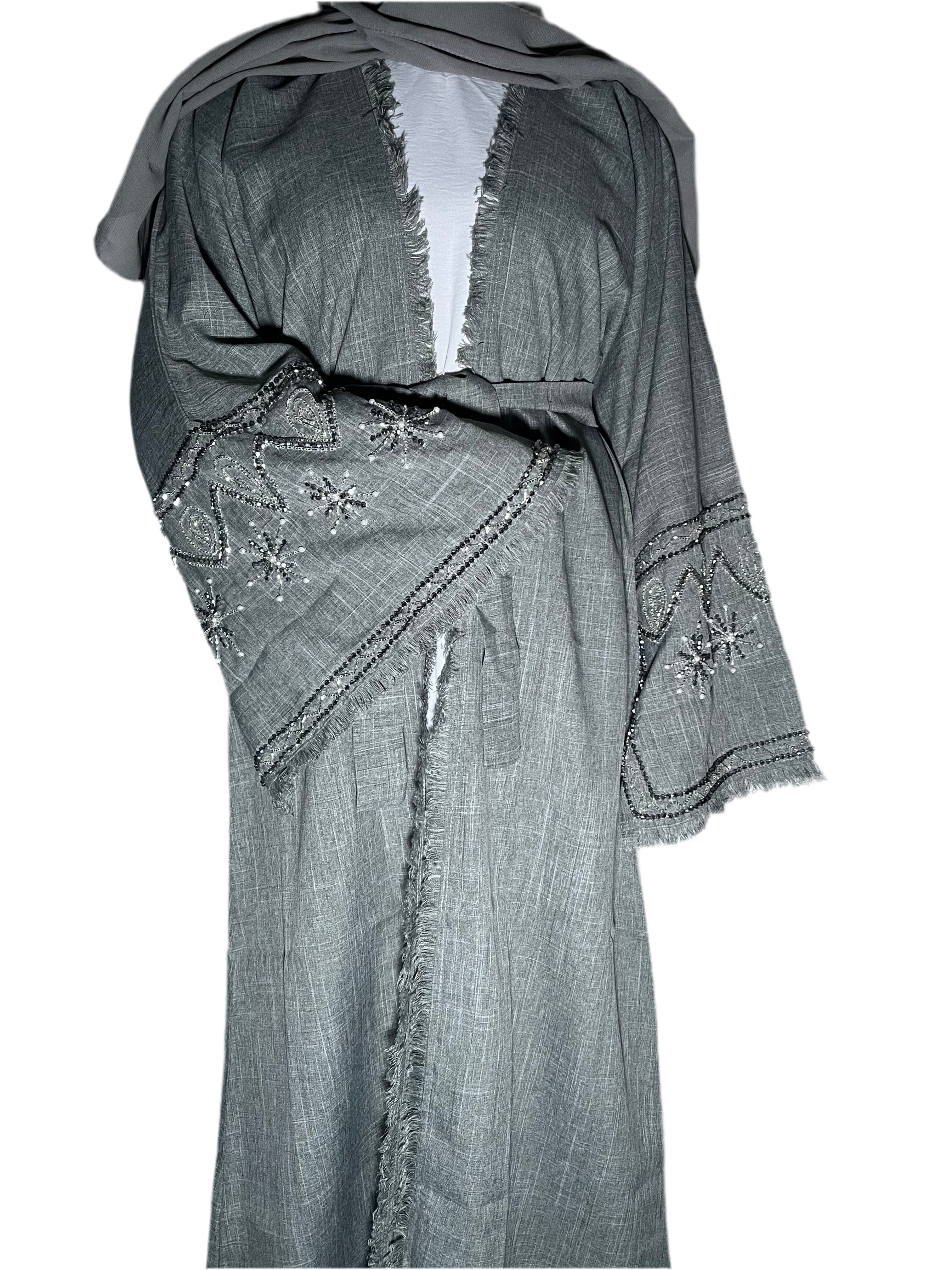 Linen abaya