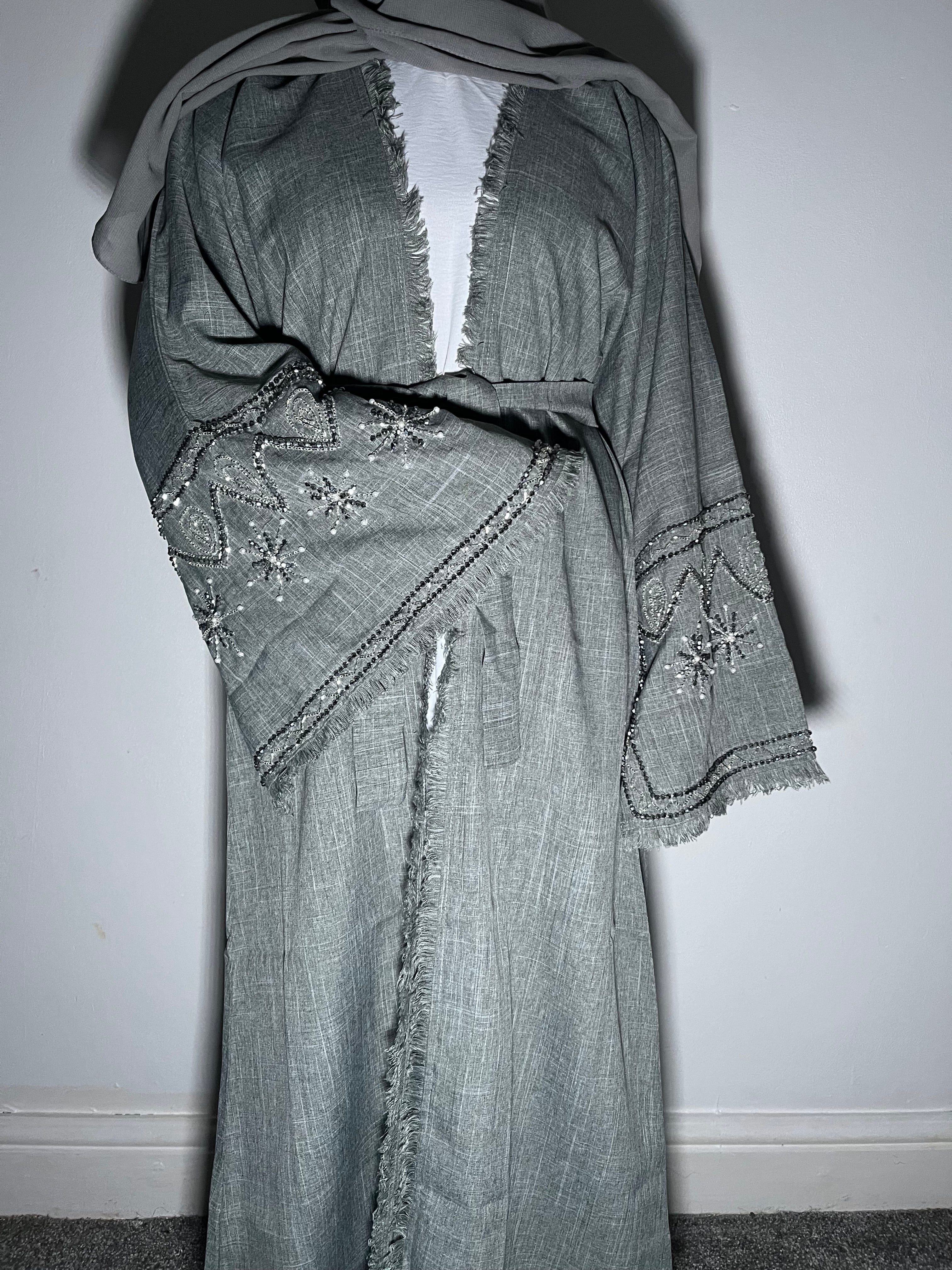 Linen abaya