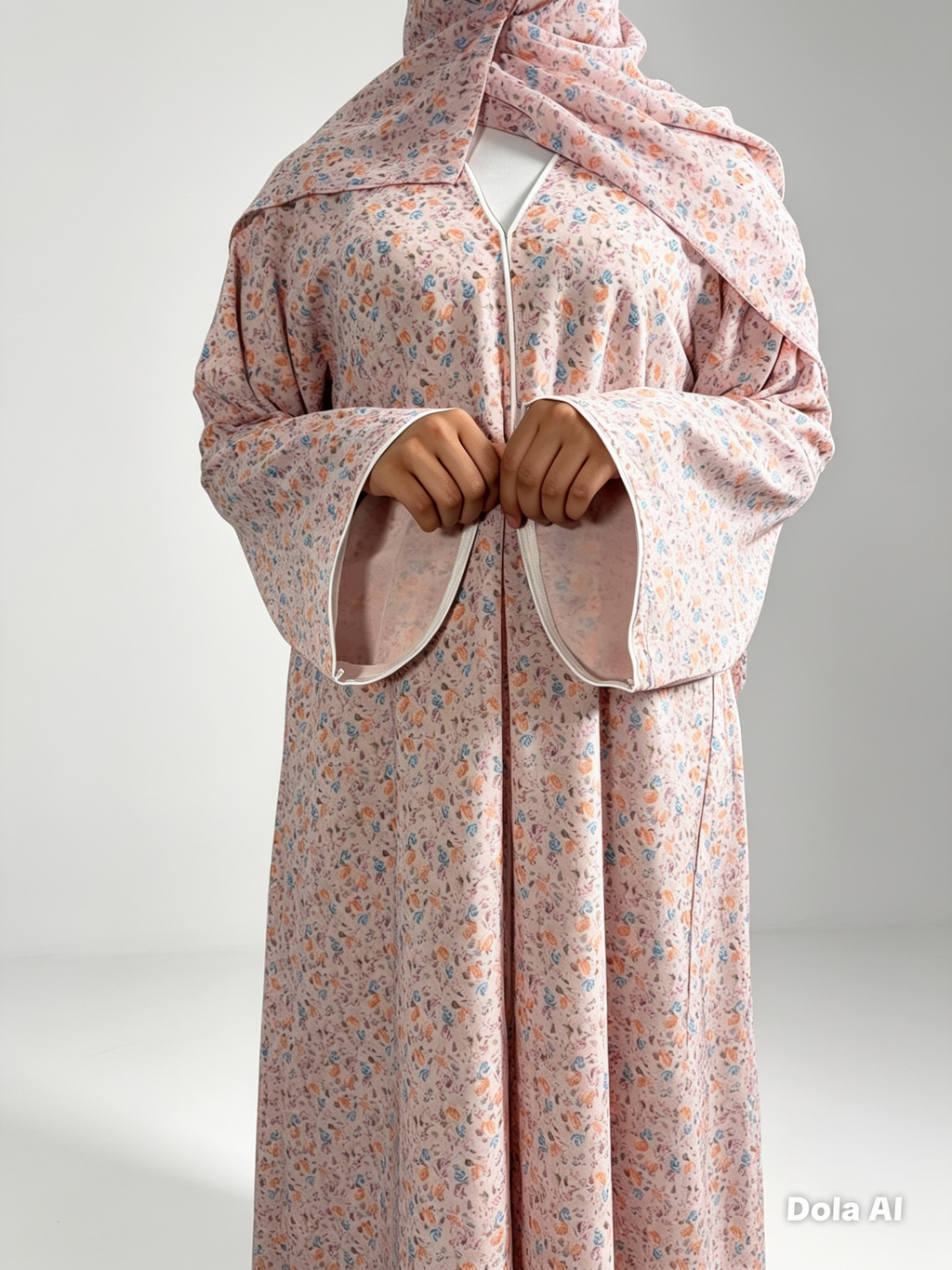 Aria floral summer abaya