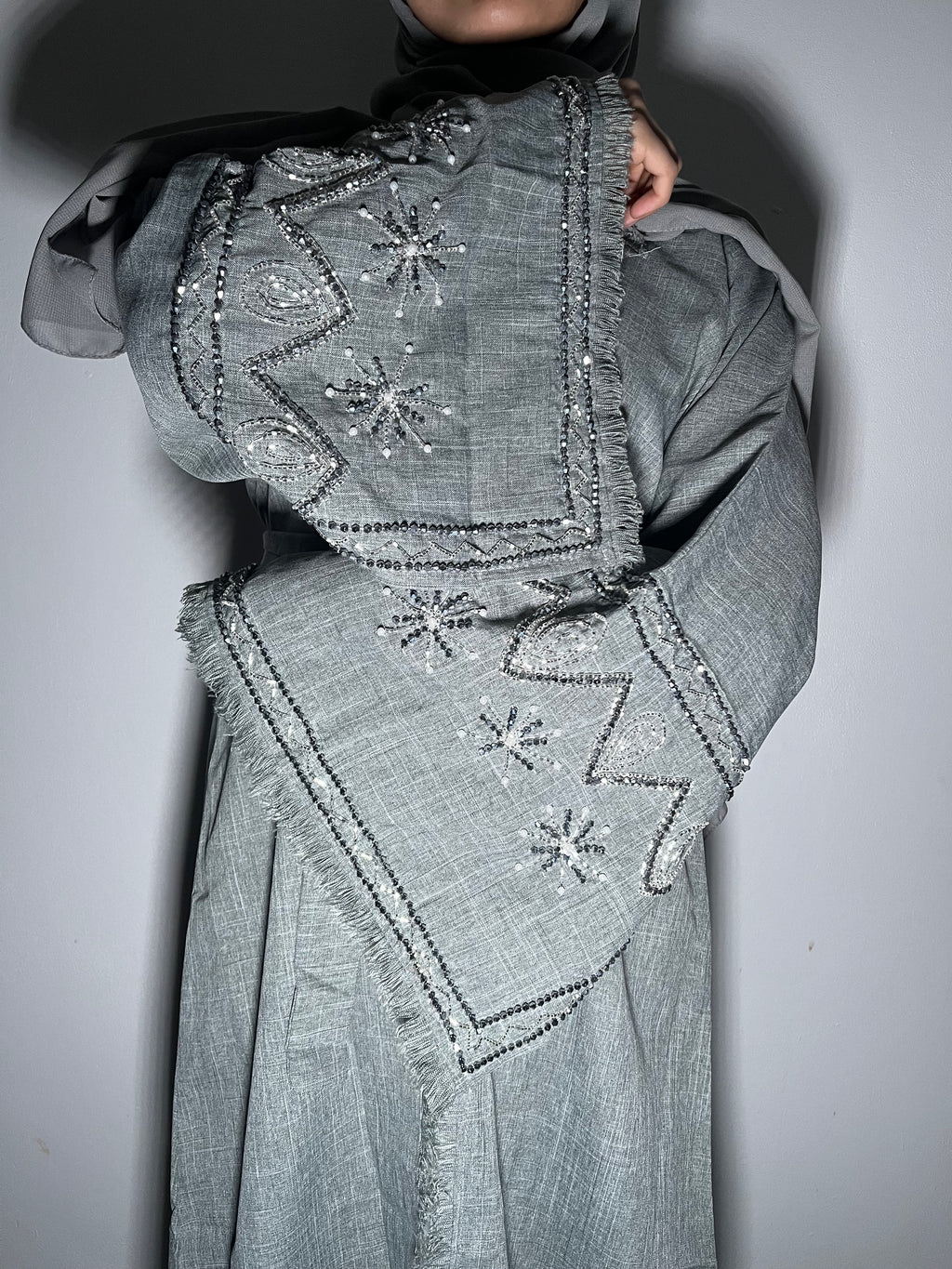 Linen abaya