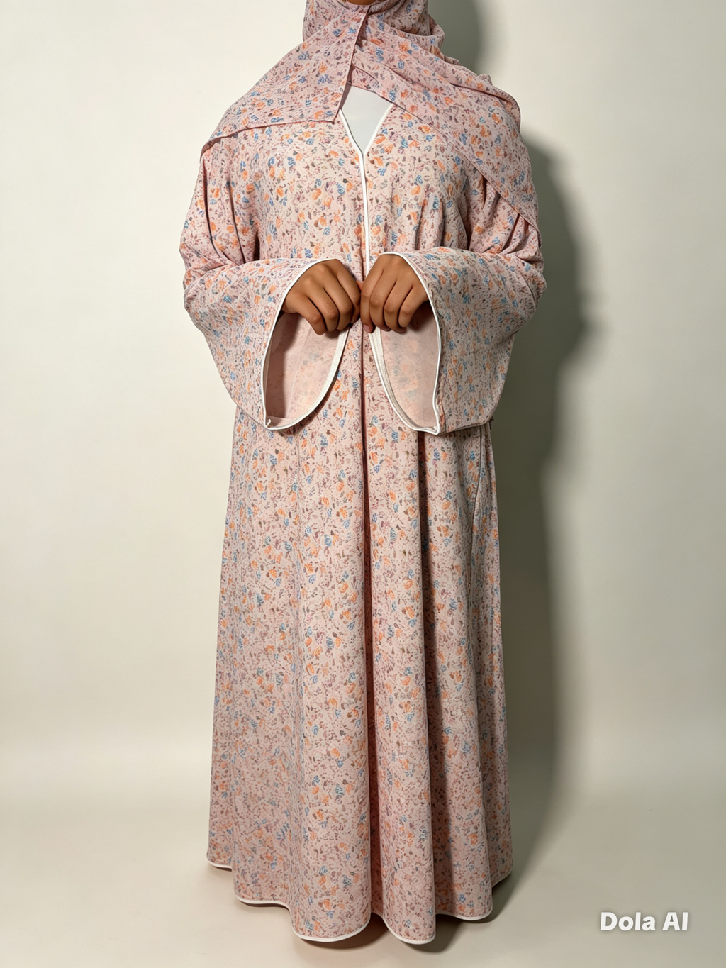 Aria floral summer abaya