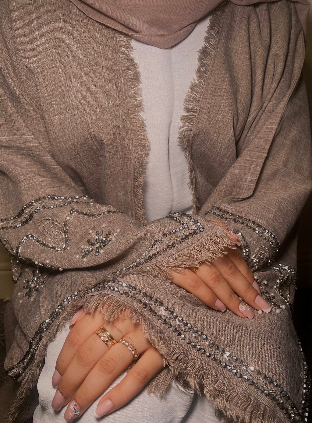Saher Linen Abaya