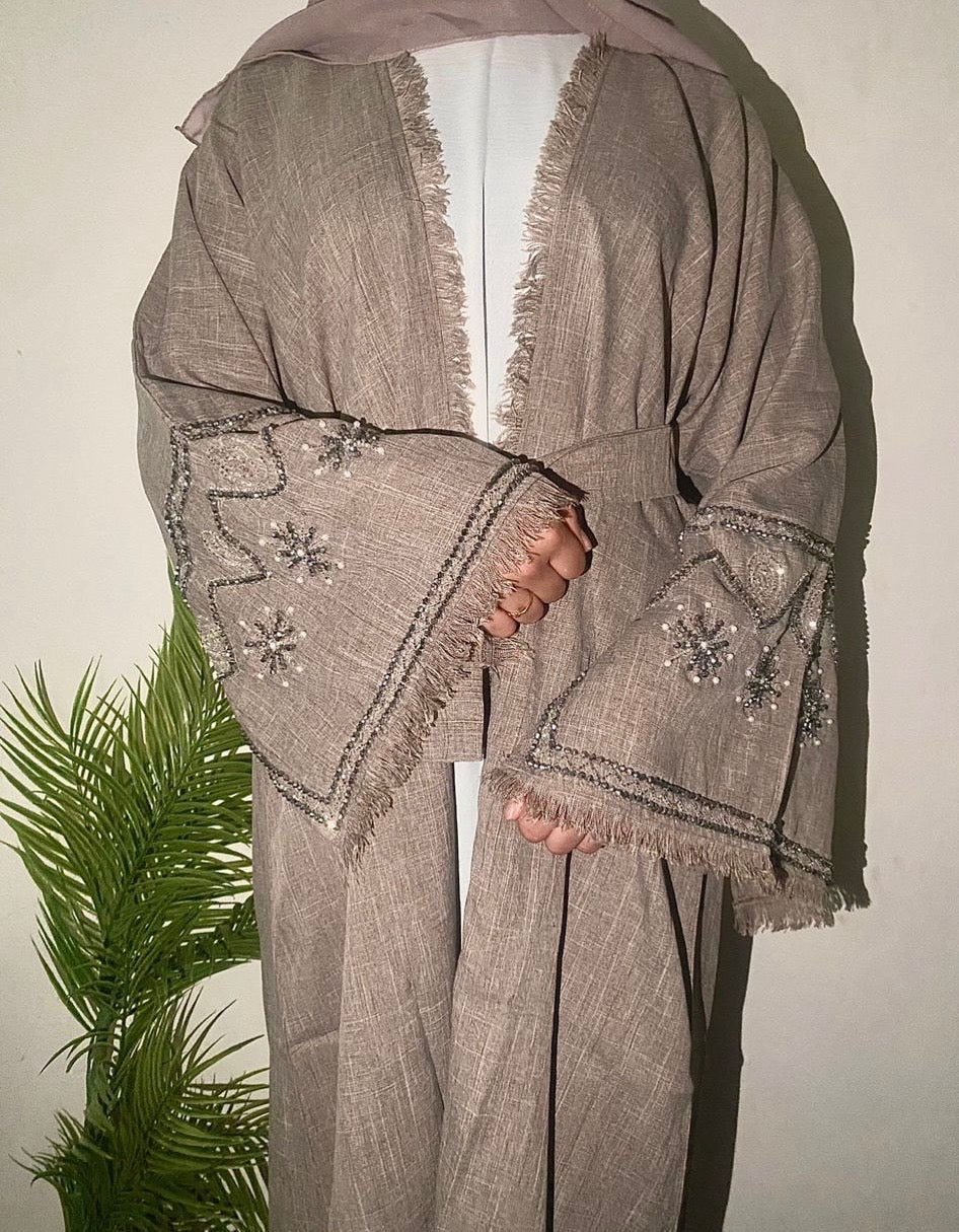 Saher Linen Abaya