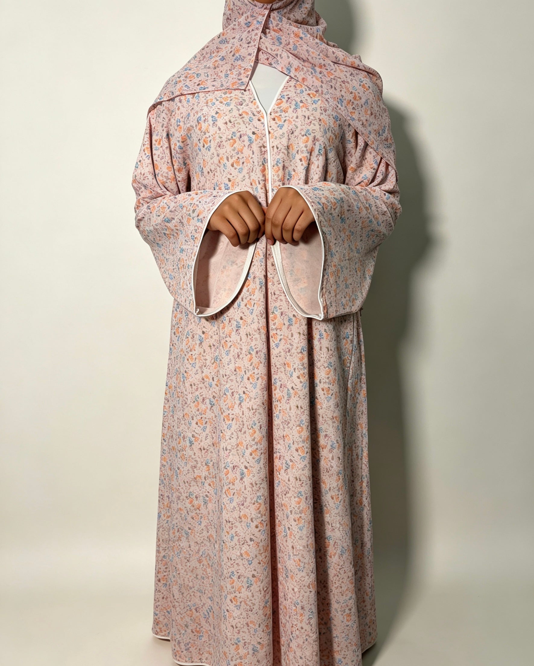 Aliyah floral summer abaya