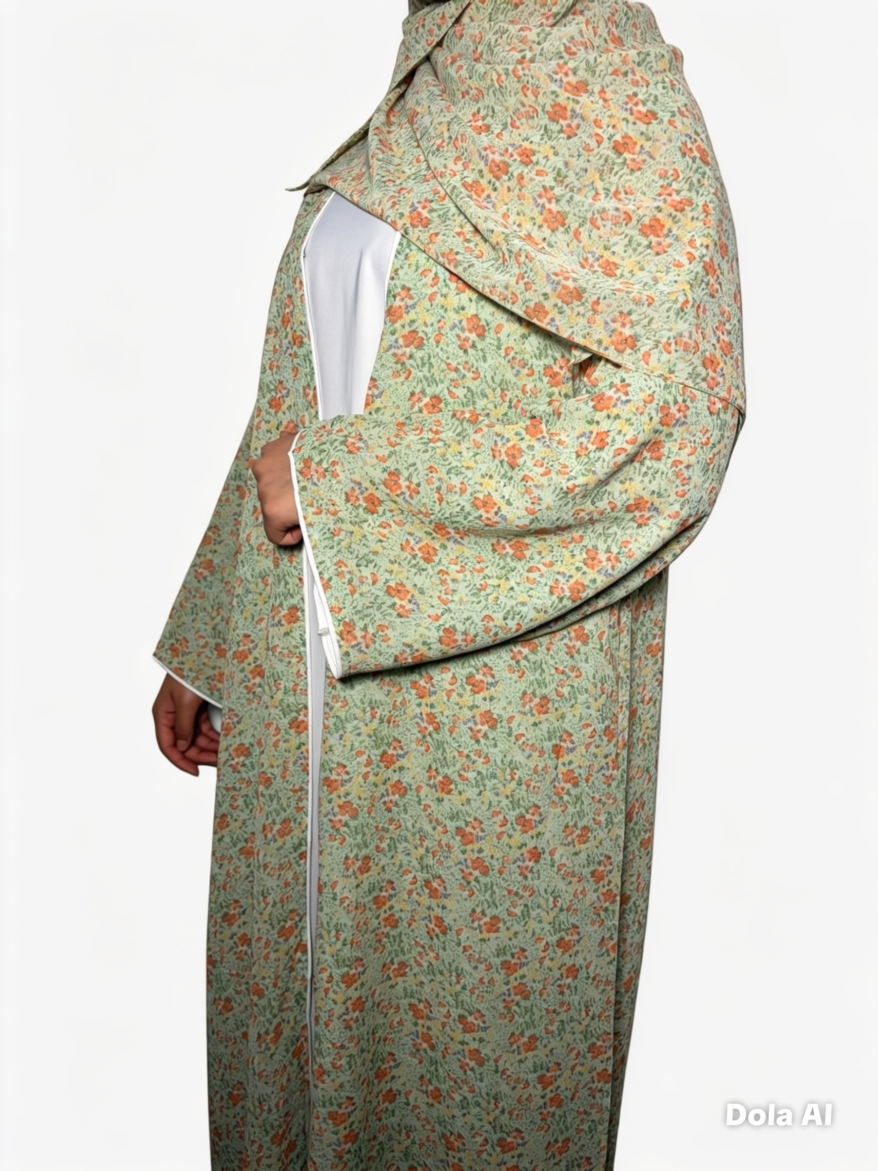Aria floral summer abaya