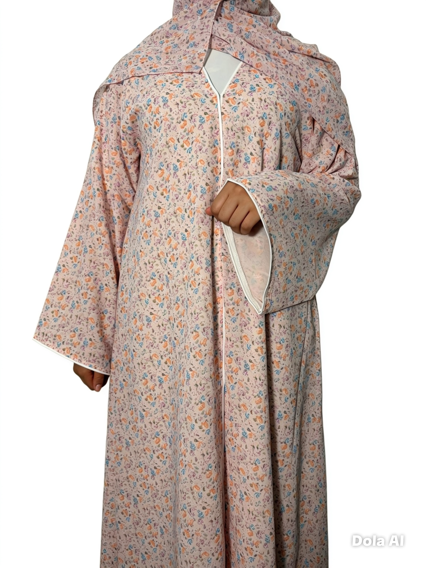 Aria floral summer abaya