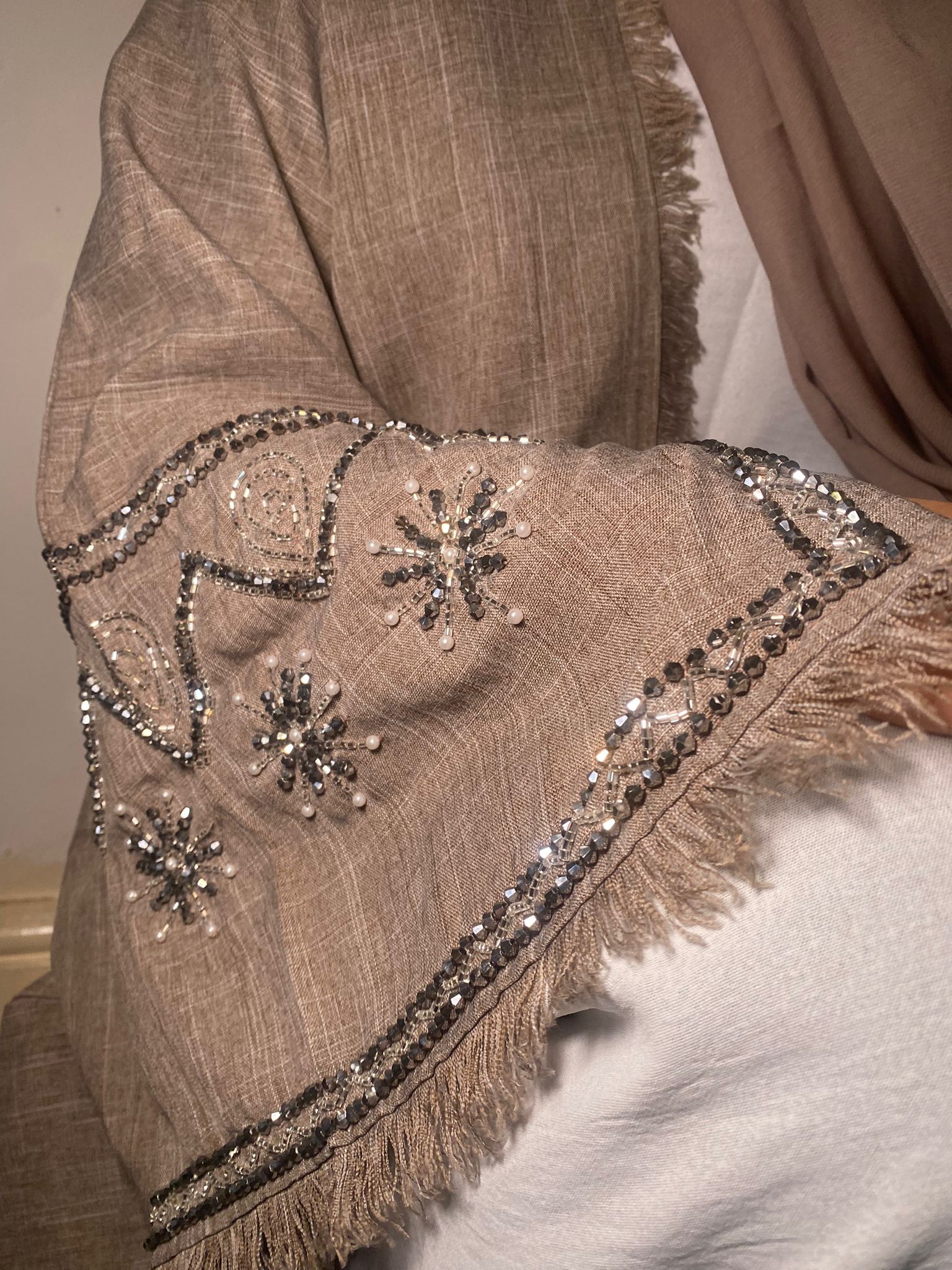 Saher Linen Abaya