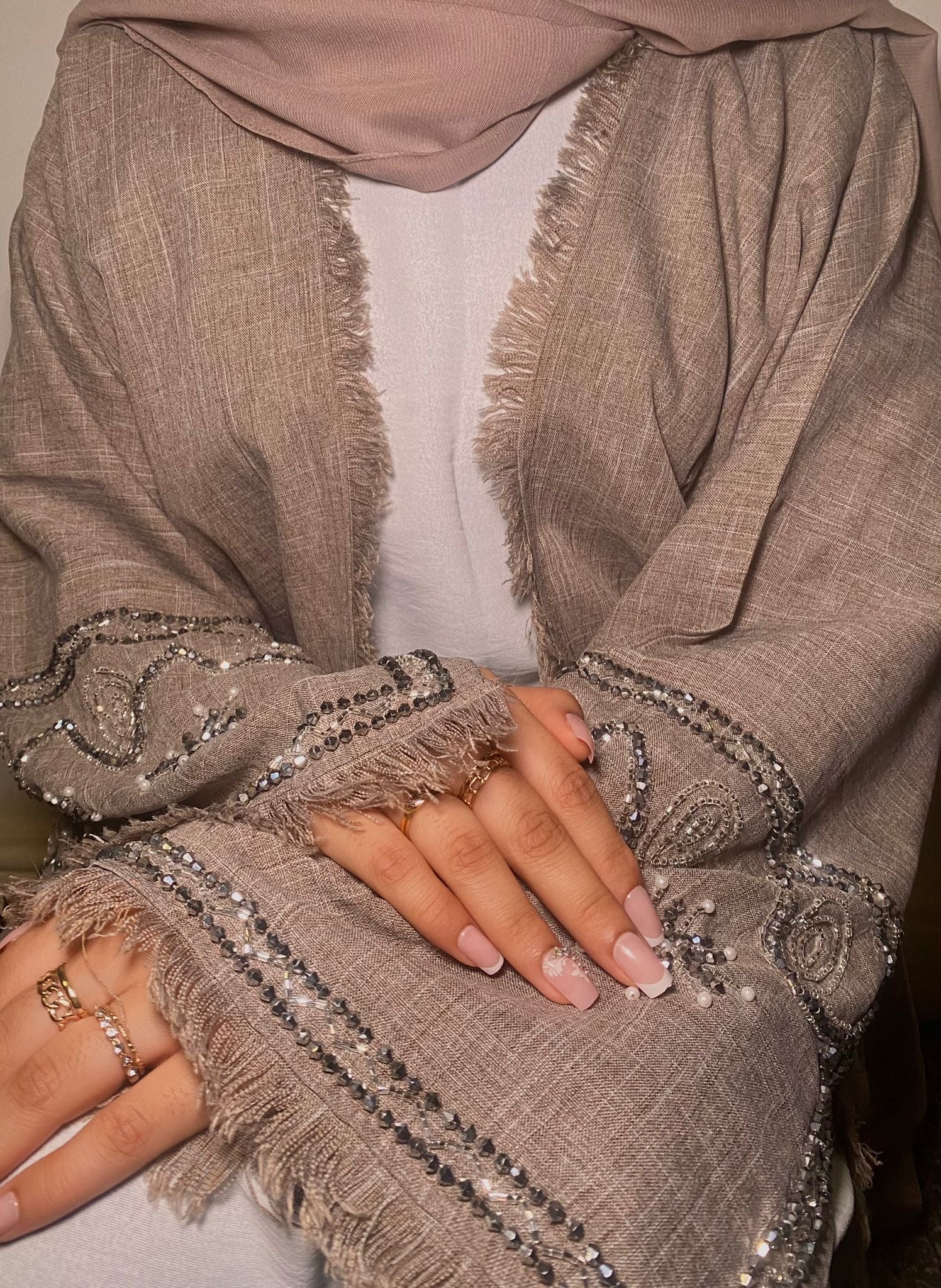 Saher Linen Abaya