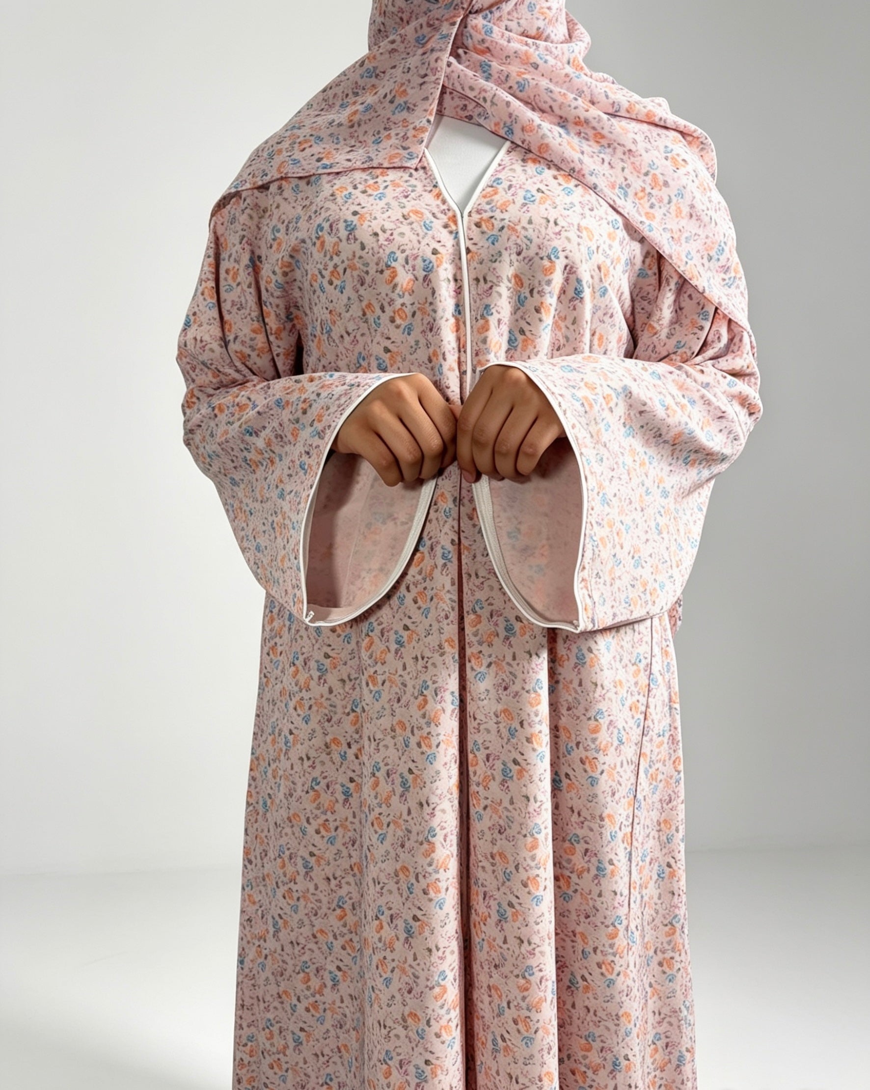 Aliyah floral summer abaya