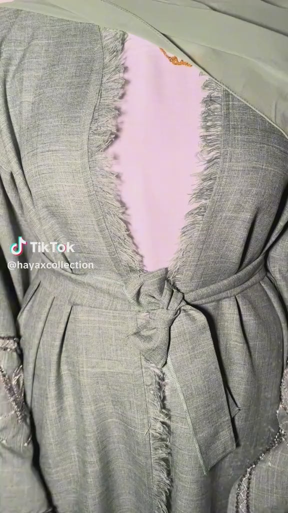 Saher Linen Abaya