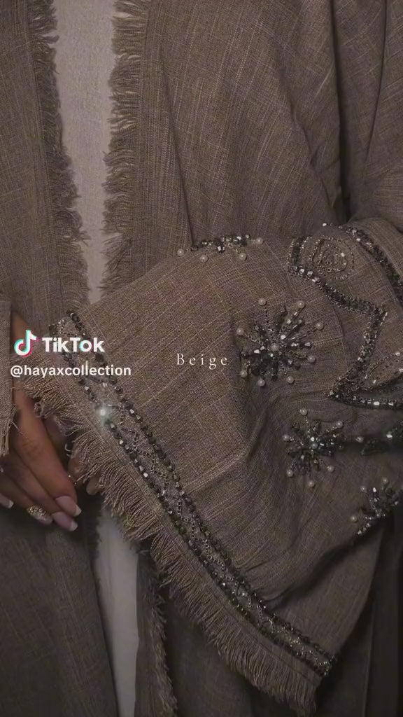 Saher Linen Abaya