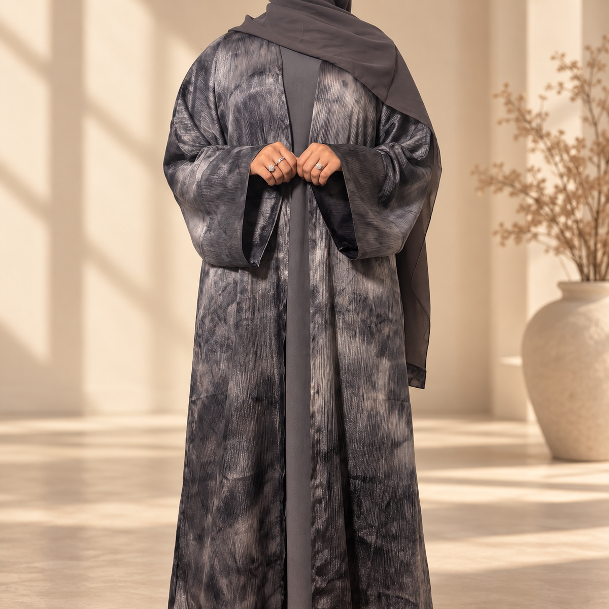 Saira Marble Abaya