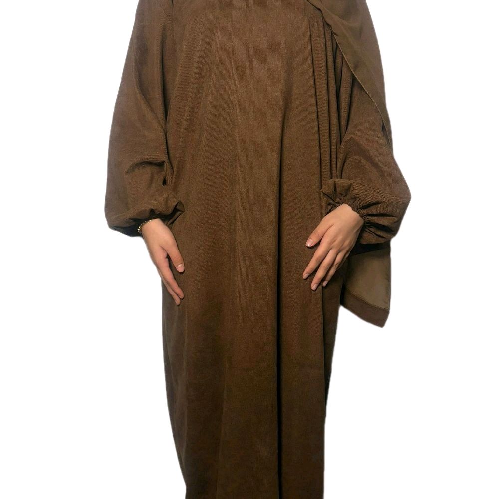Amal Corduroy Winter Abayas – Modesty in Warmth and Style Elegance