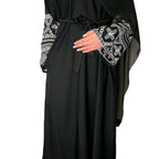 Safa Abaya In Black and Chocolate Brown Closed Abaya Modest Fashion