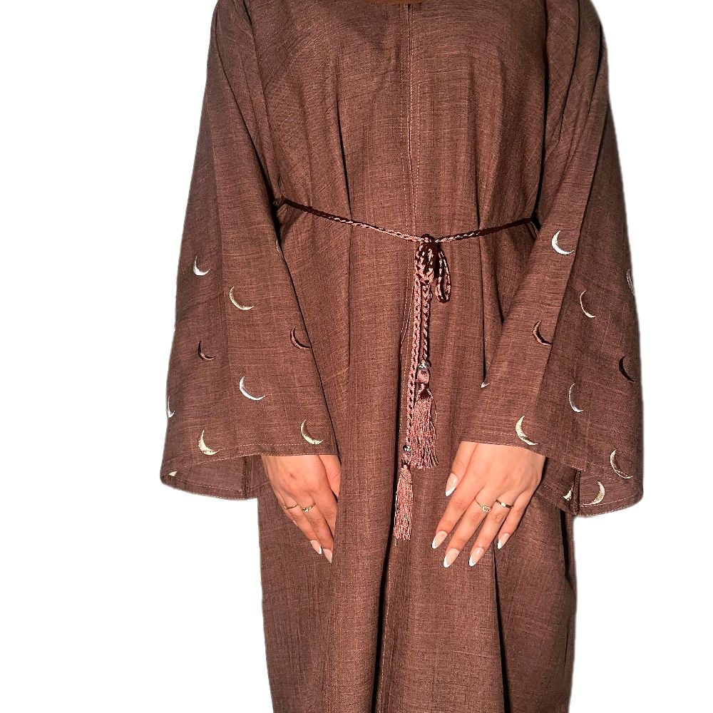 Lunar Moon Open Abayas