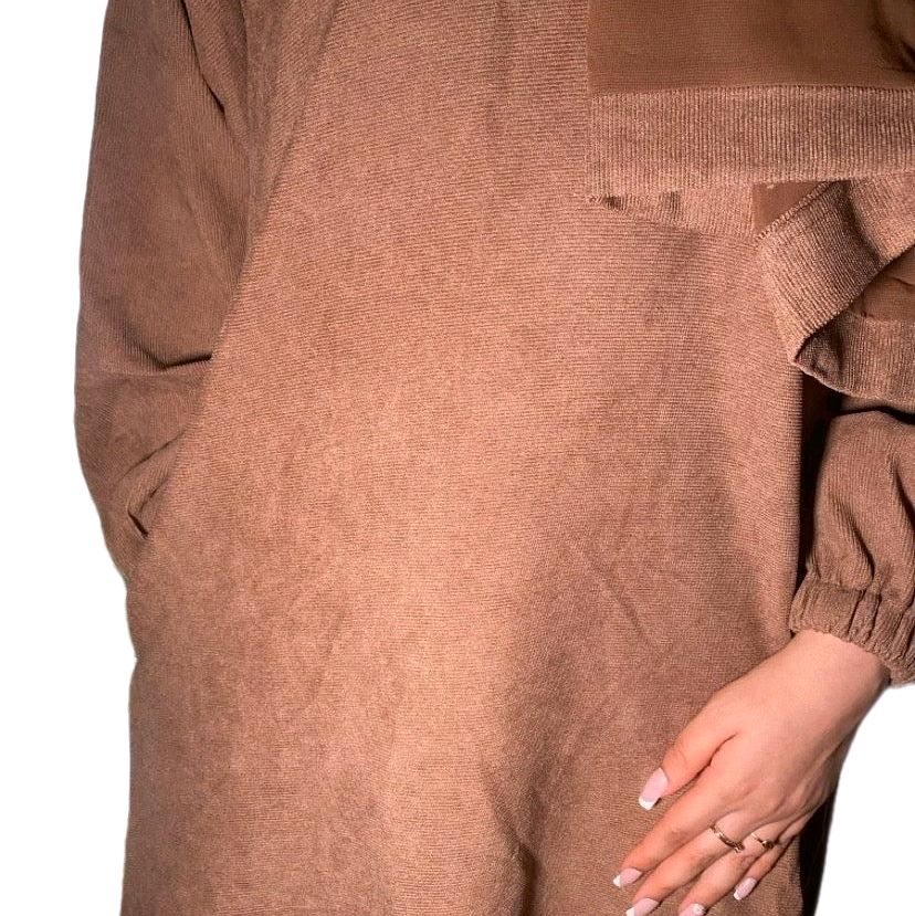 Amal Corduroy Winter Abayas- 5 different colours