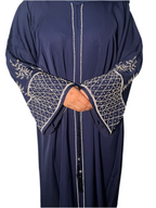 Haya Abaya - Black - Navy- Olive - Royal Blue