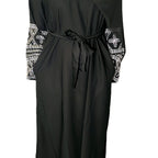 Safa Abaya In Black and Chocolate Brown Closed Abaya Modest Fashion