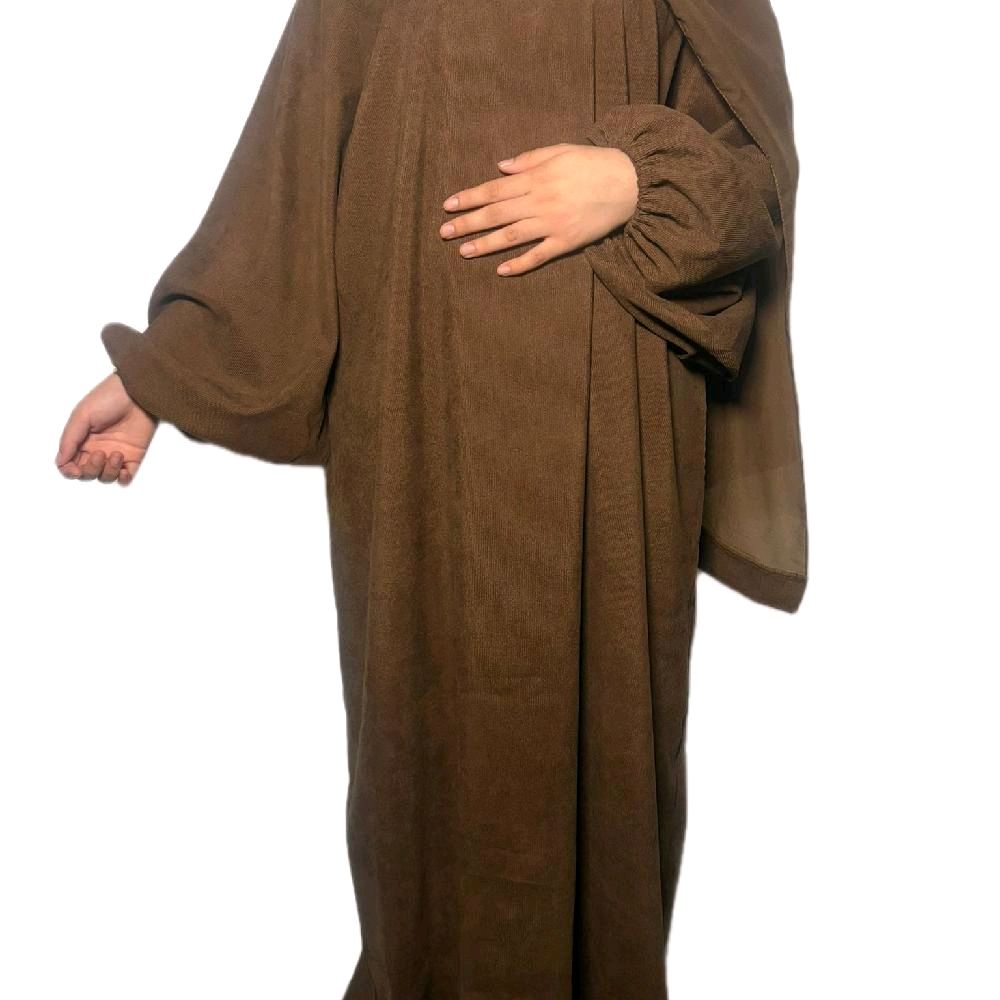 Amal Corduroy Winter Abayas – Modesty in Warmth and Style Elegance